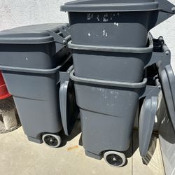 Trash Cans $20. Each  Rubber Maid 