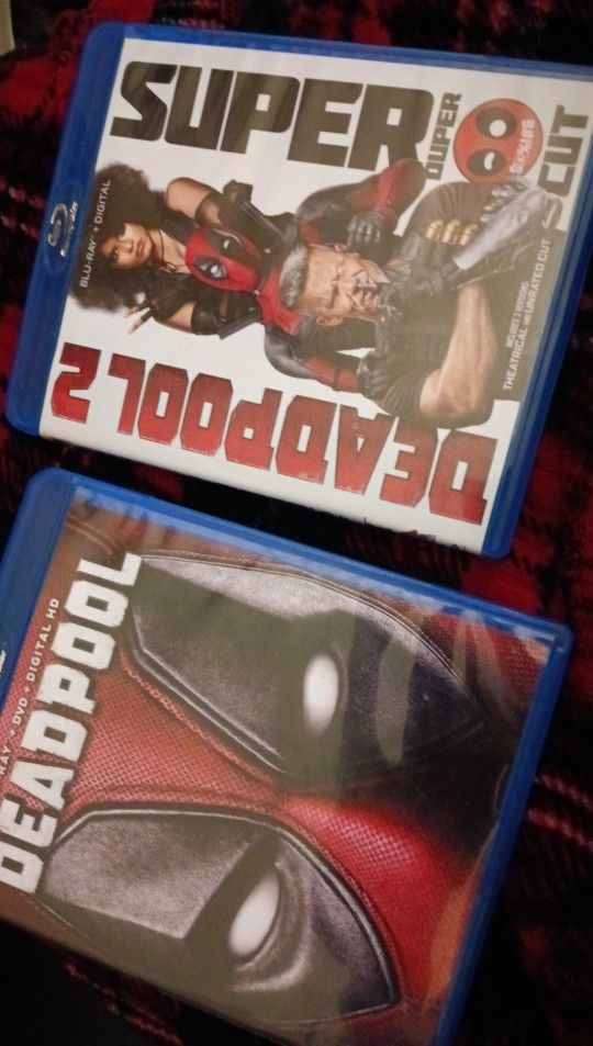 Deadpool 1-2 Blu-ray