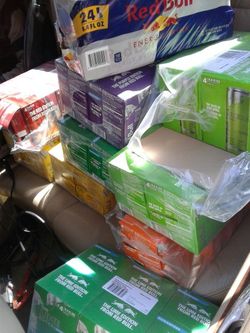 red bull Cases $40 a case