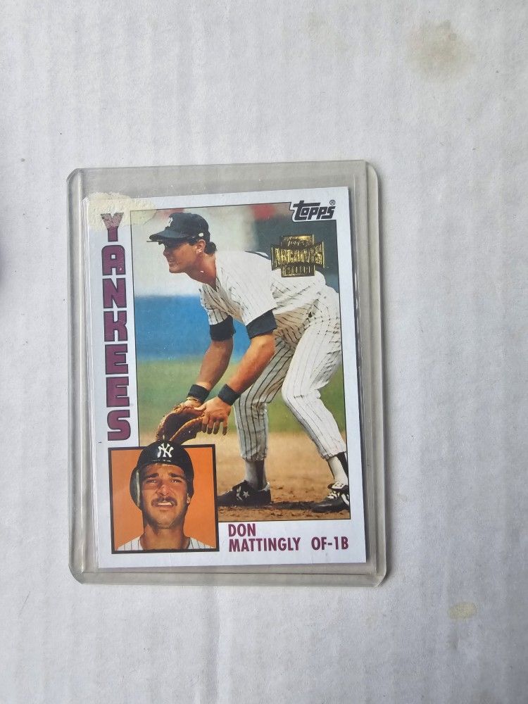 DON MATTINGLY YANKEES 2001 TOPPS ARCHIVES