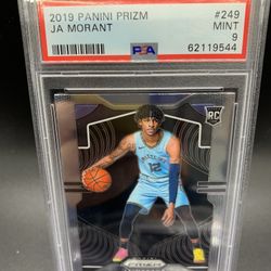 Ja Morant Psa Graded Rookie Card
