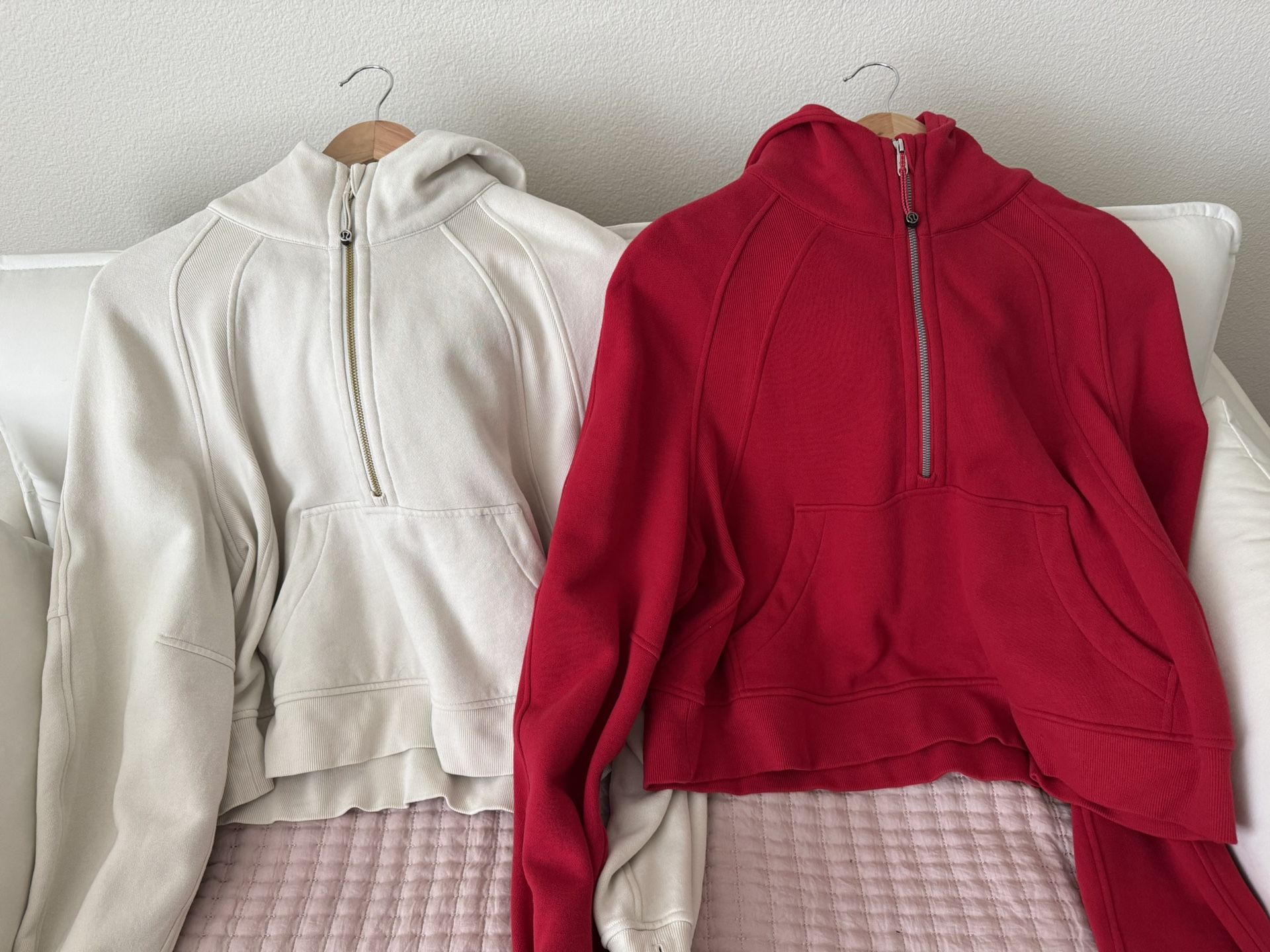 Lululemon Scuba Cropped Hoodies 