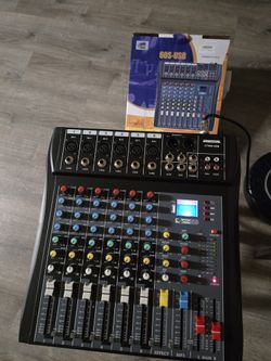 Professional MIXERS 60S-USB 6 CHANNELS