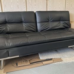 Black Futon Couch/bed