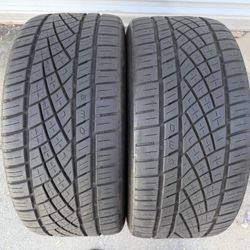 2 Continental Tires 245/35/19