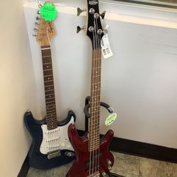 Guitar And Bass (Rj Cash Pawnshop 2505 NW 183rd St)