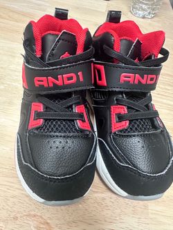 AND1 Kids High-Top Basketball Sneakers