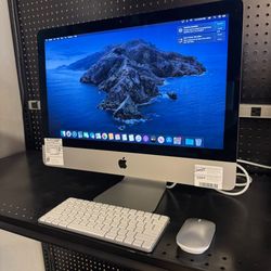 Apple iMac 4K Retina 21.5" Desktop - 3.6GHz Quad-Core i3 - 8GB RAM - 1TB HDD - (2019) - Silver Excellent	