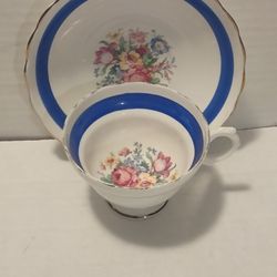 Vintage Rosina Bone China Cup & Sauce