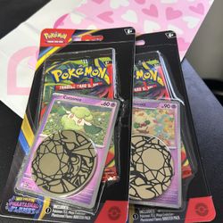 Pokemon Mega Evolution Phantasmal Flames BLISTER Pack [Booster Pack, Promo Card & Large Coin]