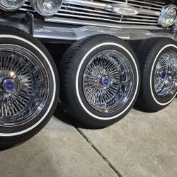 Dayton Wire Wheels Original 72 Spoke Daytons Made In USA 1988 DAYTONS stainless Steel Spokes $ Trade Tru Classic Tru Spokes Zenith Wire Wheels 