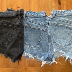 Set of 3 Women’s/Juniors Denim Shorts