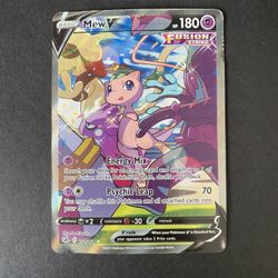 Mew V (Alternate Full Art) 251/264 Swsh08: Fusion Strike Holo