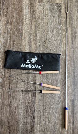 MalloMe Telescoping Marshmallow Roasting Sticks - Set of 4