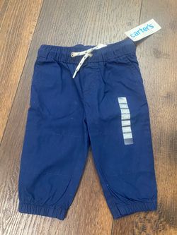 NEW boys blue pants size 6 months by carters #17
