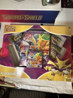 Pokémon TCG: Alakazam V Box- NEW IN BOX/ SEALED