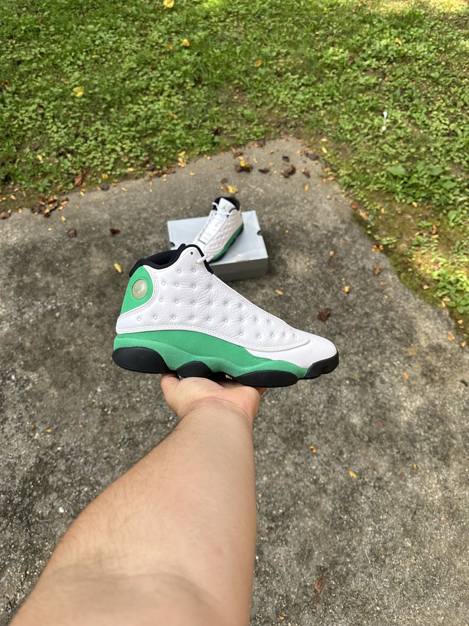 Jordan 13 Lucky Green