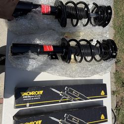 New Front Quick-Struts + Monroe Rear Shocks (Full Suspension Set)