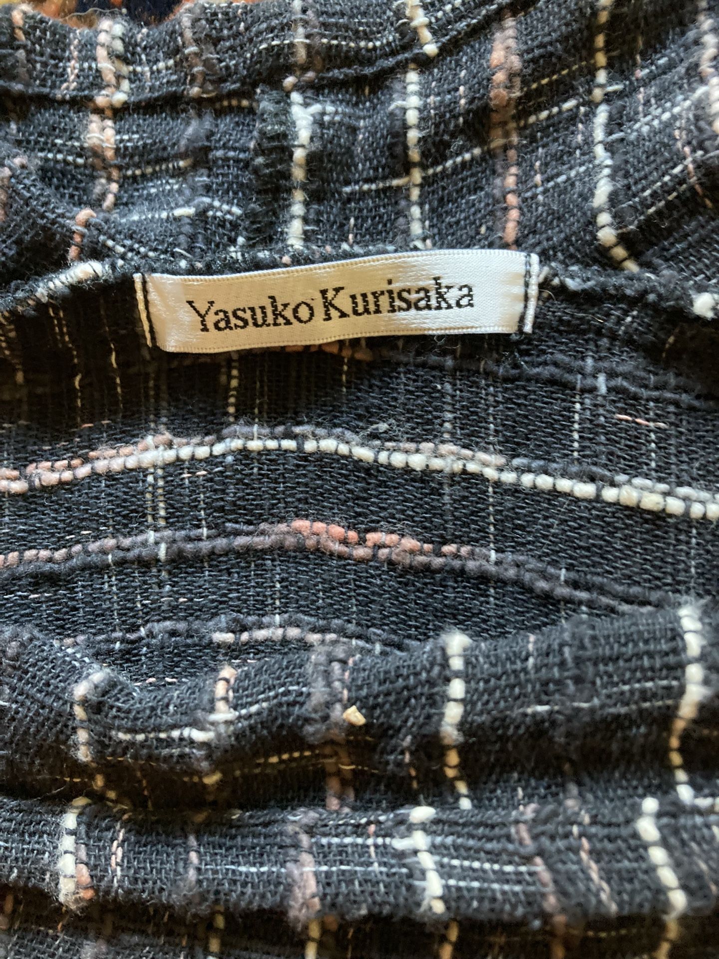 Hand Woven Linen And Silk Tunic