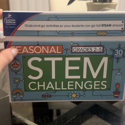 NEW STEM CHALLENGES CARDS SEASONAL 