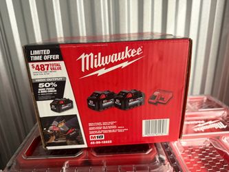 Milwaukee 6.0 battery's