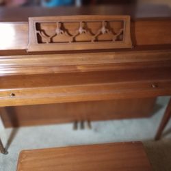 Wurlitzer Piano w/ Mod.# & Ser.#