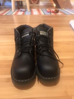 Brighton Vegetarian Shoes Steel Toe Work Boots