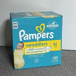 Pampers Swaddlers Newborn 140ct