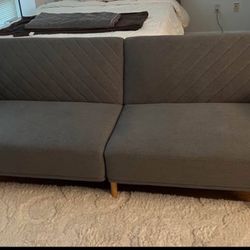 Dark Grey Sleeper Sofa