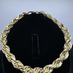 10K Rope bracelet 