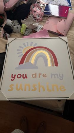 brand new wall art rainbow