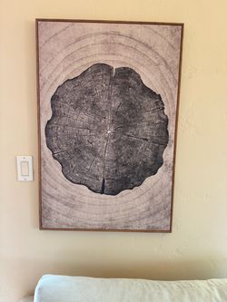 Wall framed art