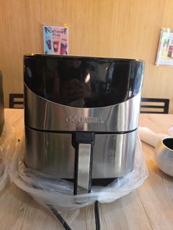 Gourmia Digital Air Fryer (Stainless Steel & Black)
