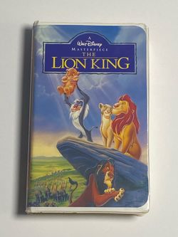 The Lion King VHS Walt Disney Masterpiece (1994)
