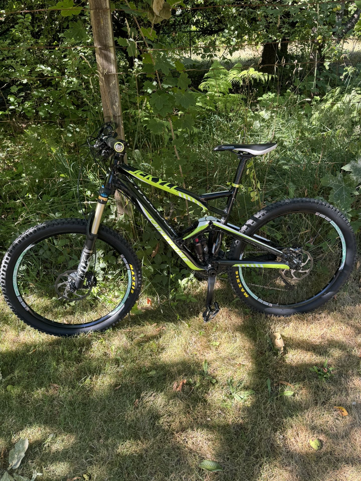 Cannondale jekyll bike