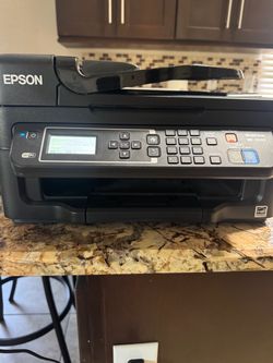 Epson WorkForce WF-2630 Wireless Business AIO Color Inkjet, Print, Copy, Scan, Fax, Mobile Printing, AirPrint, Compact Size Epson WF-2630 Model C471F