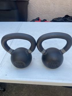 CAP Barbell 15lb Cast Iron Kettlebell, Single