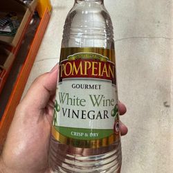 Pompeian Gourmet White Wine Vinegar - 16 Fl Oz $3.00