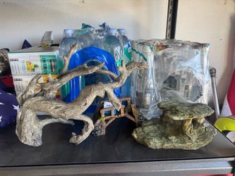 Aquarium Decorations Set of 3