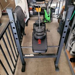 Bench With Some Weights 