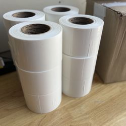 Pro-Tect Plastics Case (12 Rolls to a Case) of 4" x 55 yds (165') 9.5 mil White Heat Shrink Tape