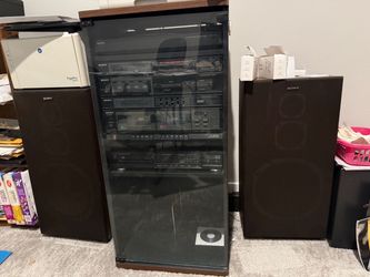 Antique Sony Record Player