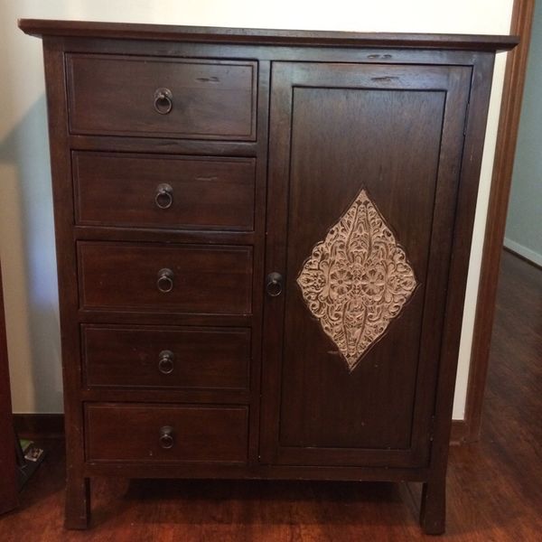 Pier 1 Balinese Chest Dresser Excellent For Sale In Sacramento Ca