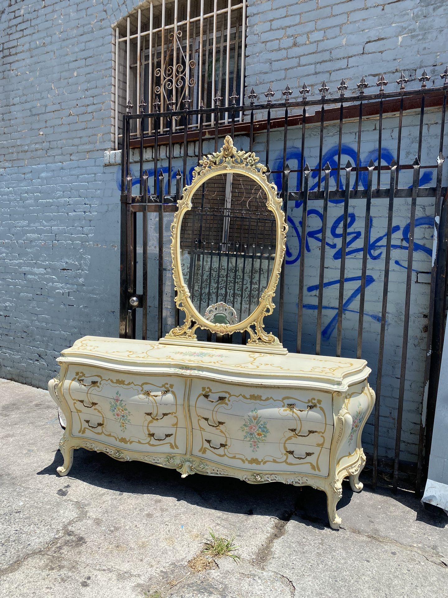 Italian Mirror With Dresser Italy. Check My Other Posts