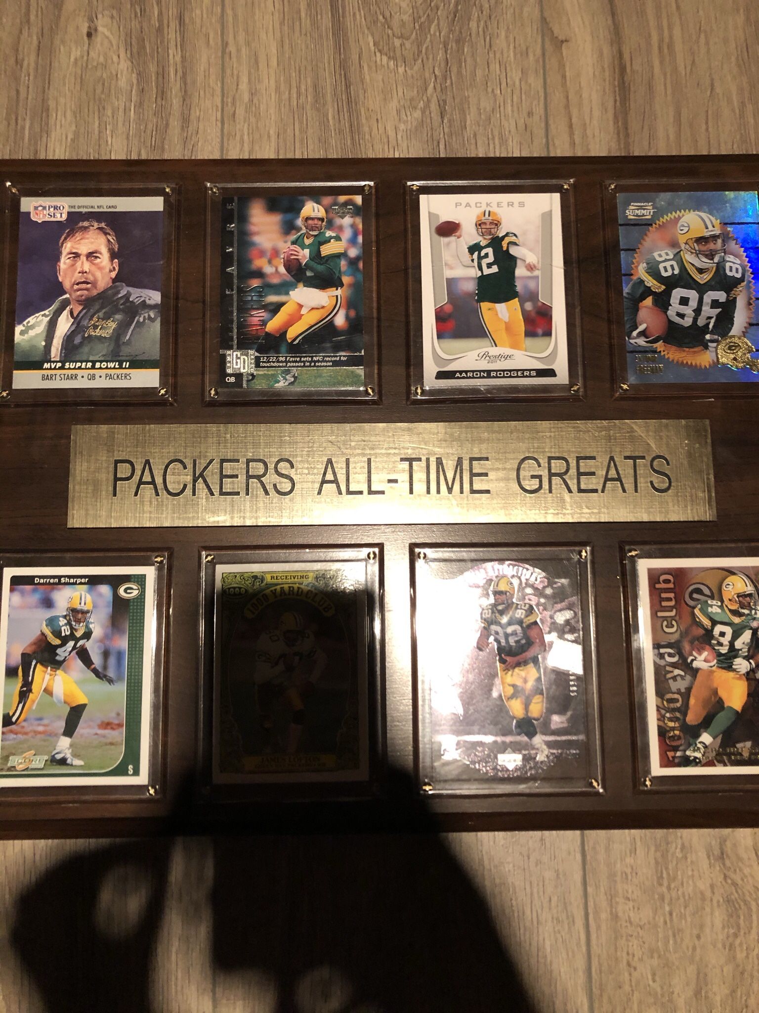 Green Bay Packers All Time Greats Plaque And Ornament