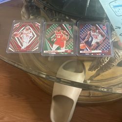 Trae Young /49 De’andre Hunter /175 Ayo Dosunmu nba cards