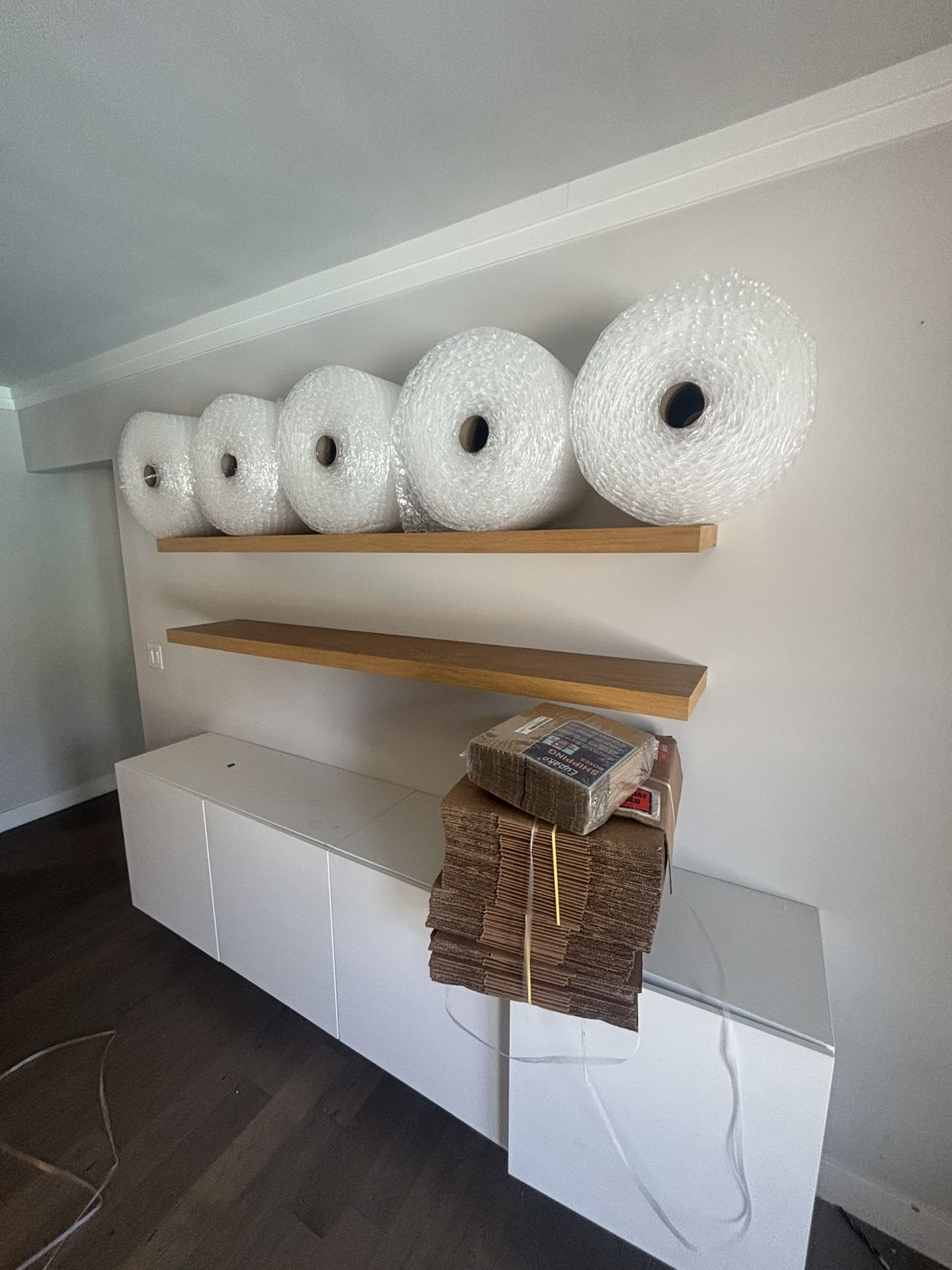 unused Shipping Materials