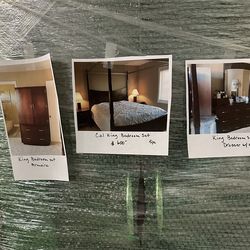 Cal king bedroom set