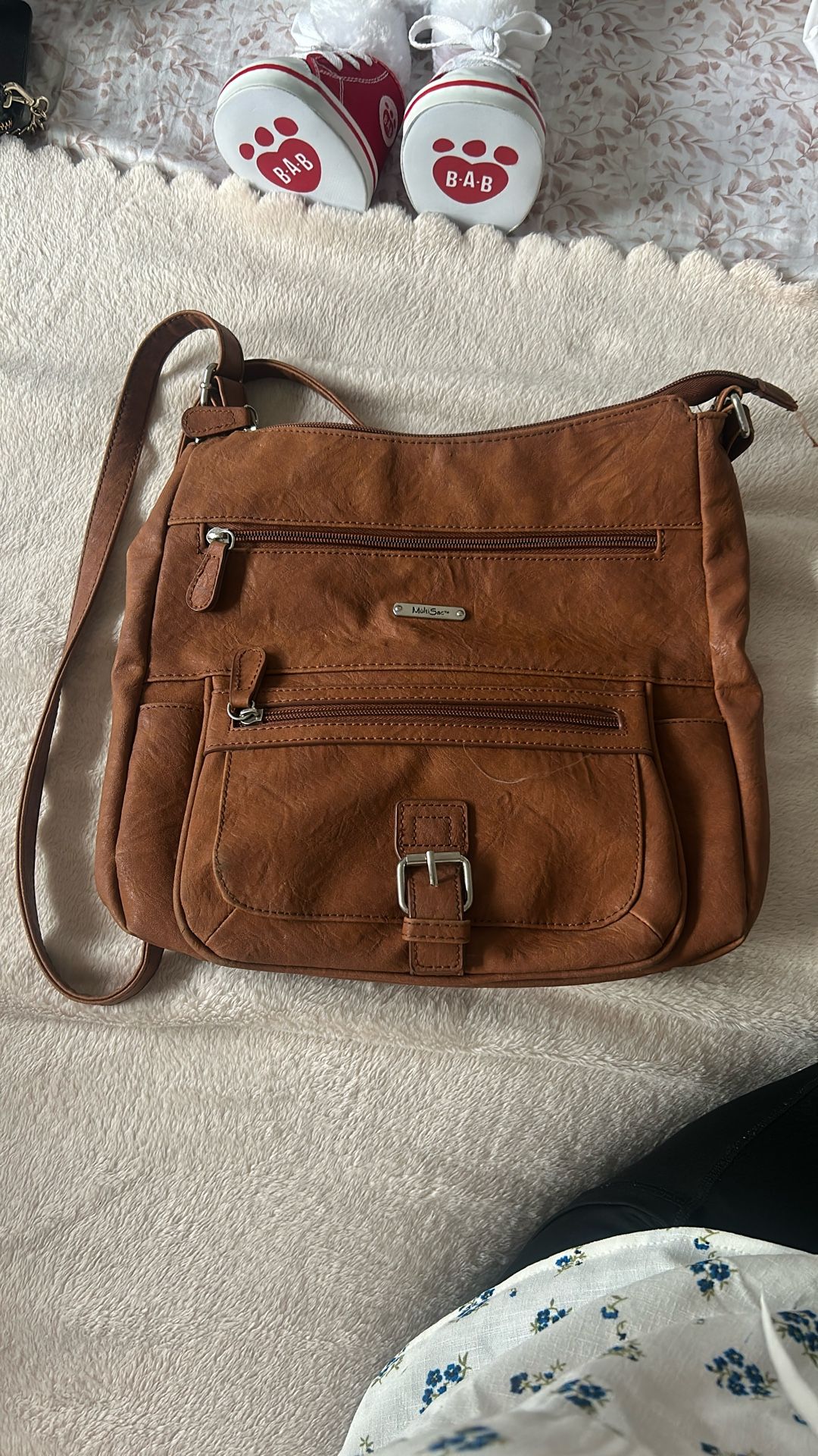 Brown crossbody bag