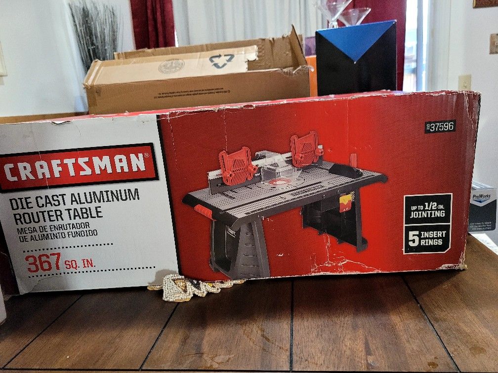 Craftsman Die Cast Aluminum Router Table
